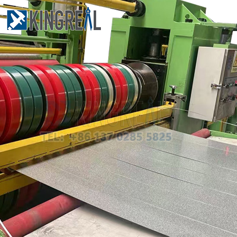 1300MM Dual Slitter Head Coil Klyvmaskin