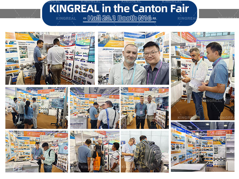 KINGREAL Canton Fair dag 1