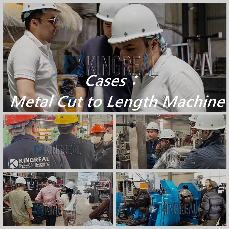 Fall ： Metallskärning till längd maskin