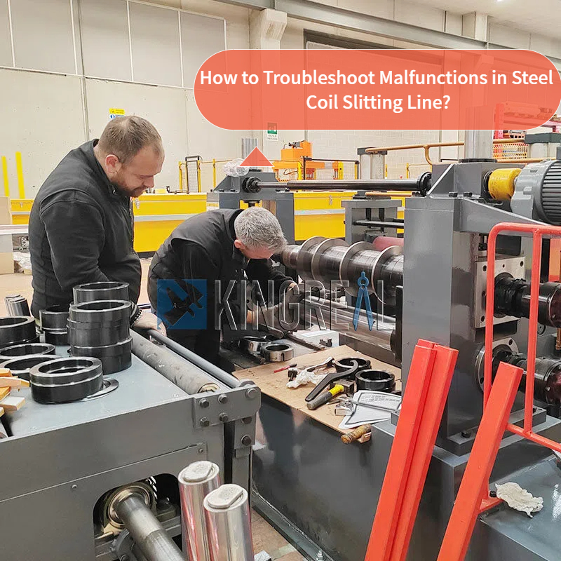 Hur felsöker man fel i stålspolens slitlinje?