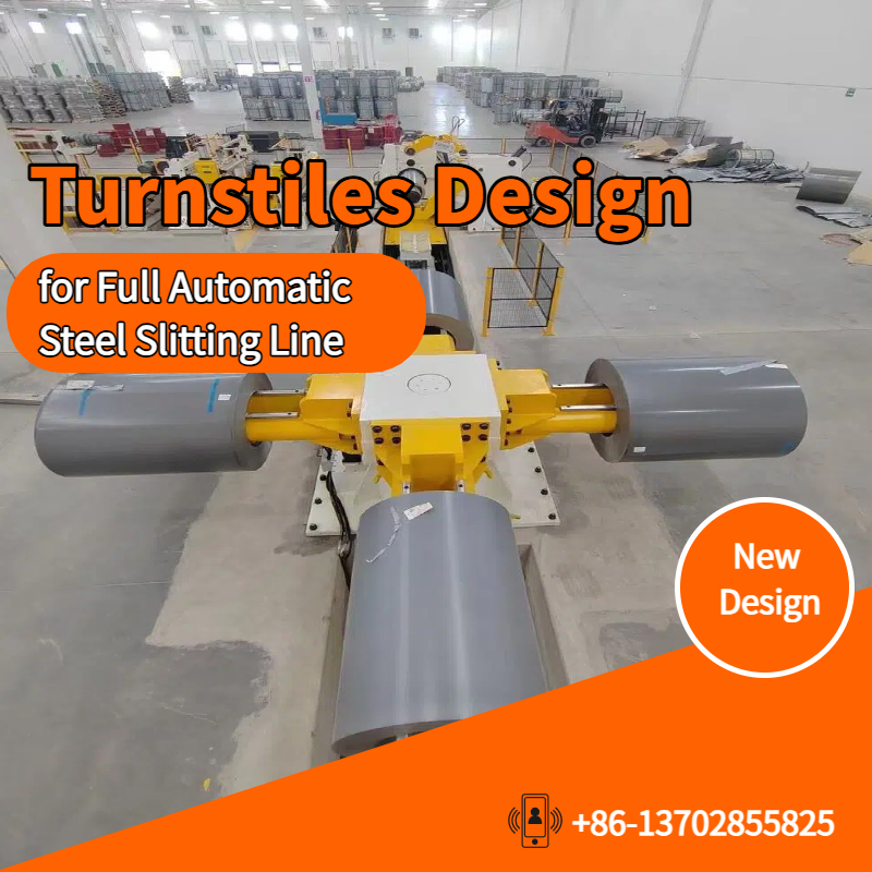 Vändkorsdesign för helautomatisk stålskärlinje