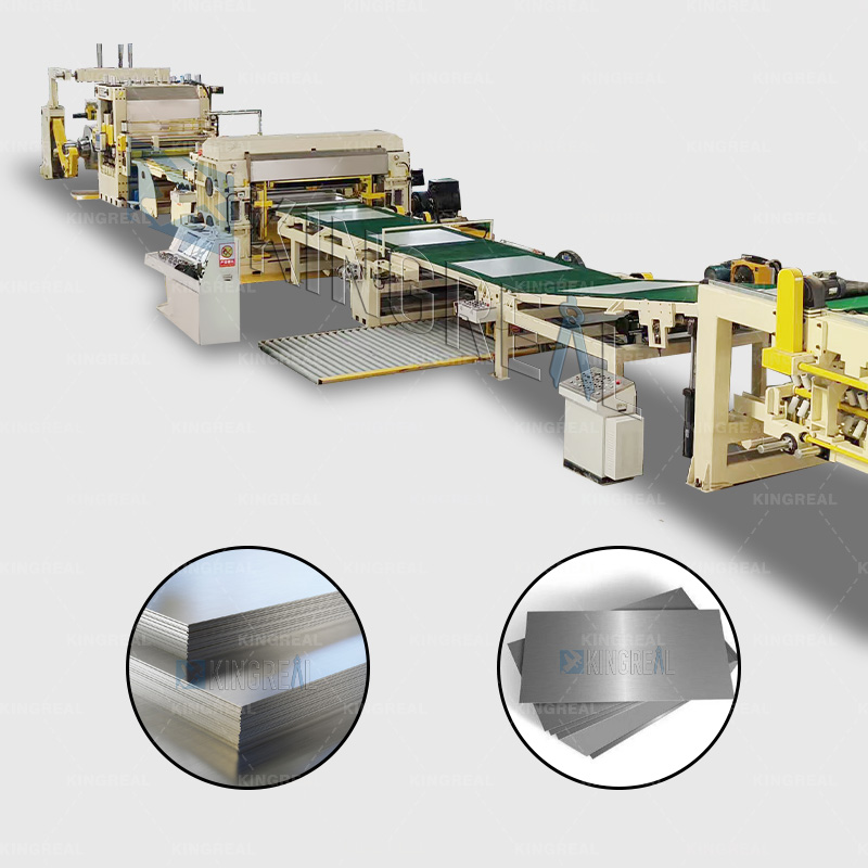 Längsklippt maskin med flugsax