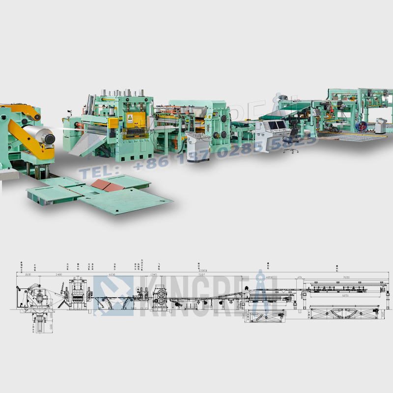 Flugklippning Cut-To-Length Line