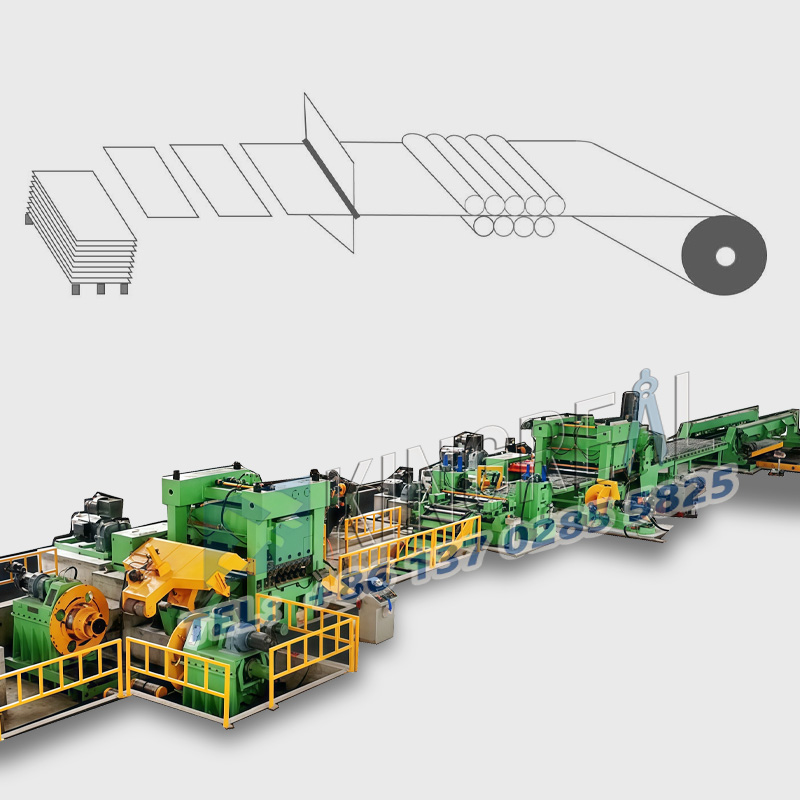 Tung mätare tillskuren maskin