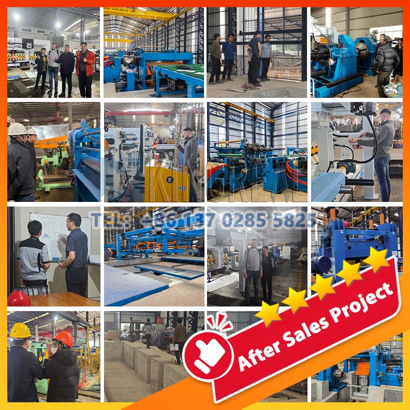 coil to sheet cut to length machine 