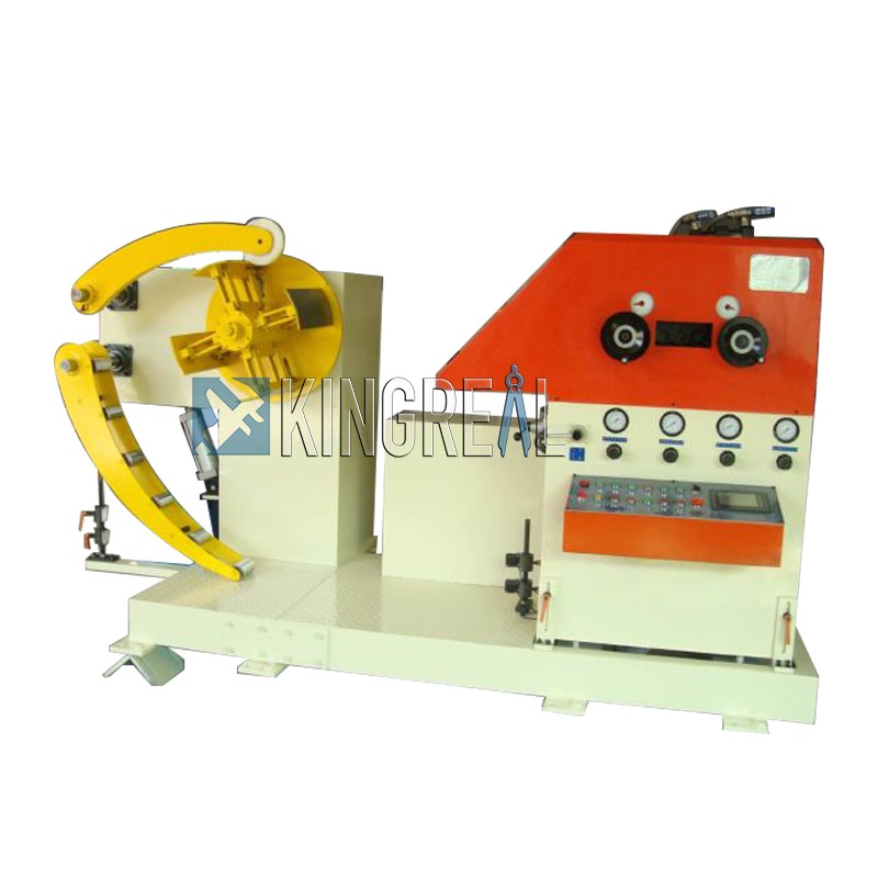 Mellanplatta Decoiler Leveling Feeder Machine